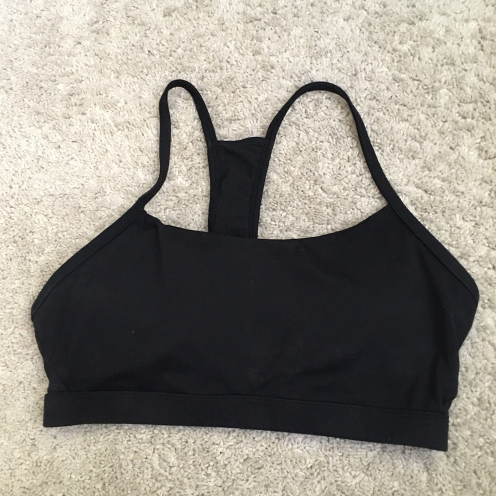 Black Fabletics Sports Bra